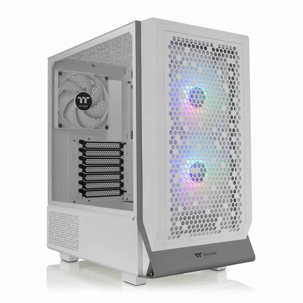 ThermalTake Ceres 300 TG ARGB Snow Mid Tower PC Case